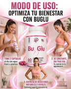 Bu-Glu refuerza Busto y Glúteo x 60 Cápsulas.